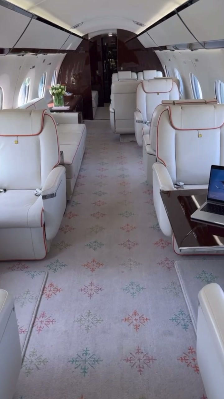 Gulfstream G650ER · complete project film — frame from the original Rex film