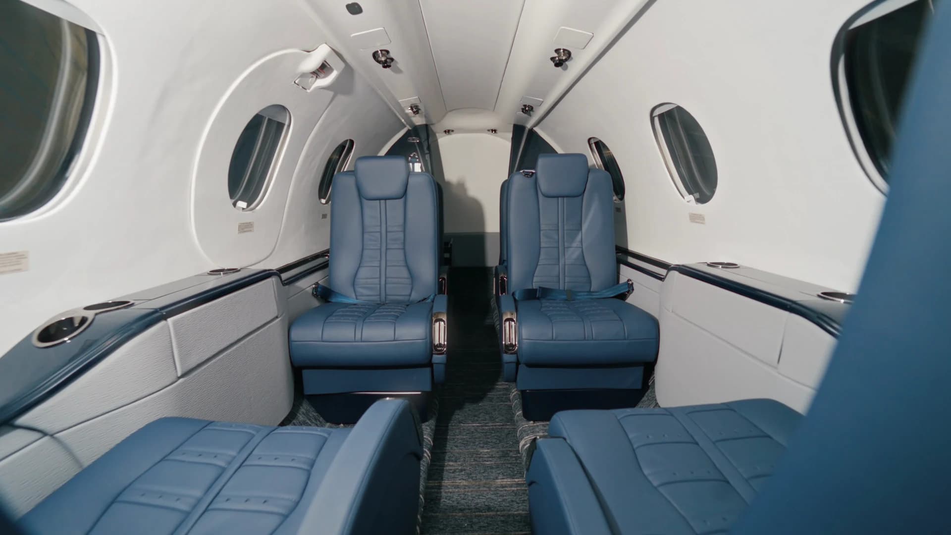 Hawker 400 aircraft interior